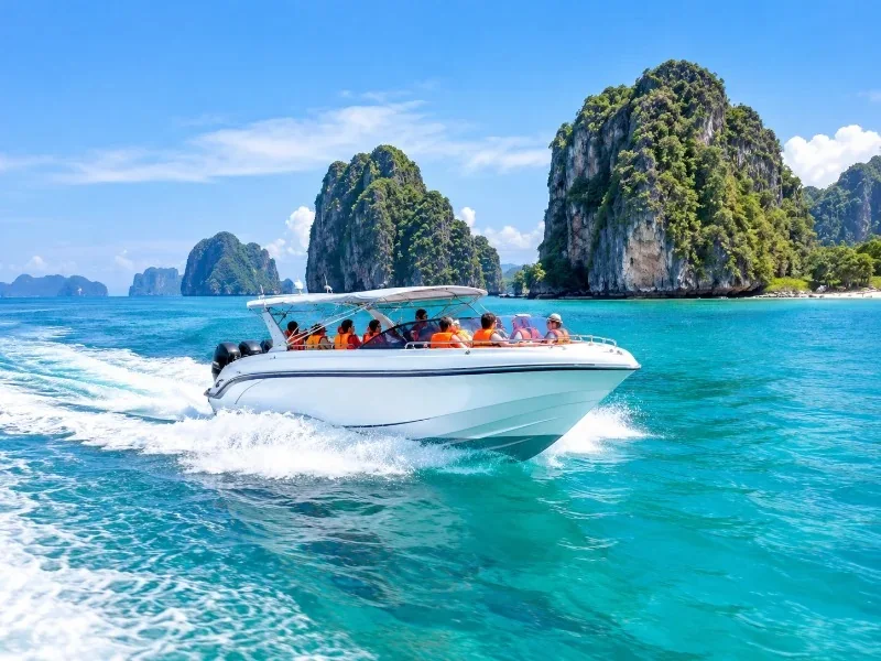 Maya Bay, Phi Phi & Bamboo Island by Speedboat