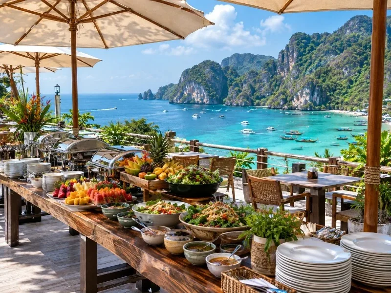 Phi Phi & Bamboo Premium Day with Seaview Lunch